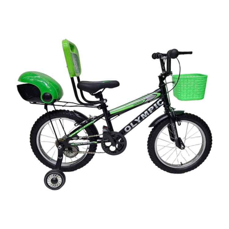 "عمدهفروشی دوچرخه سایز 16 بچهگانه با طراحی جذاب و ایمنی بالا، مناسب برای فروشگاهها و توزیعکنندگان. این دوچرخه با چرخهای کمکی و ترمزهای مطمئن، بهترین انتخاب برای کودکان 4 تا 6 سال و یادگیری دوچرخهسواری است."