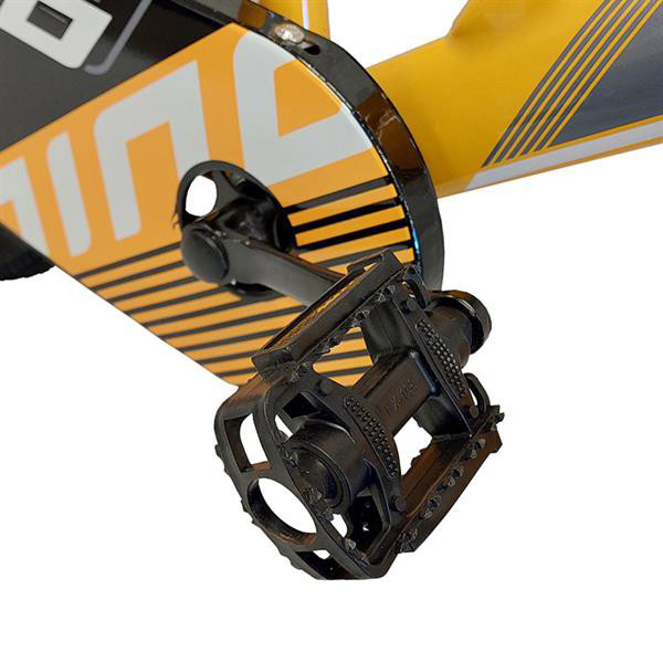 دوچرخه مدل شهری دینو سایز 16 اینچ زرد