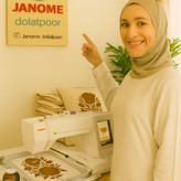 نخ گلدوزی پلیاستر مارکفیل کد 336 رنگ قهوه ای گرم