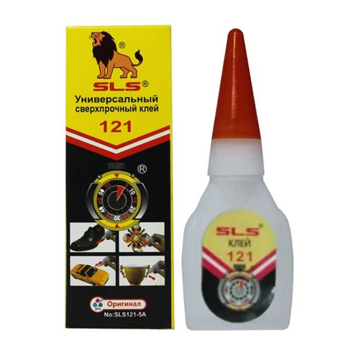 چسب SLS 121 با قدرت چسبندگی فوقالعاده، مناسب برای انواع سطوح و متریالها.
