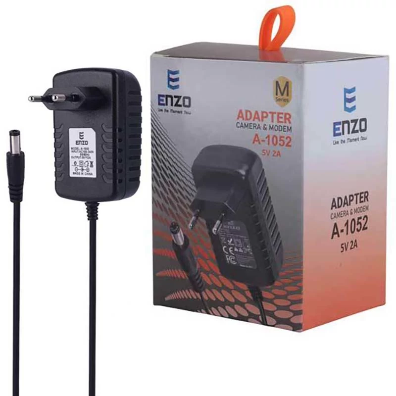 آداپتور مودم 5 ولت 2 آمپر انزو ENZO A-1052