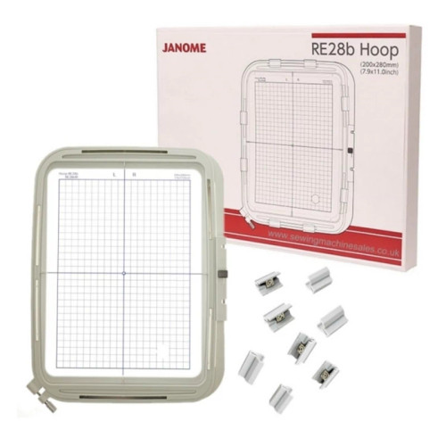 کارگاه گلدوزی ژانومه مدل RE28b سایز 200 در 280 میلیمتر