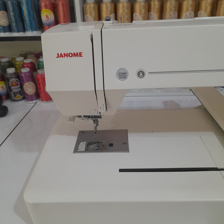 جزئیات پنل کاربری چرخ گلدوزی کامپیوتری ژانومه 550E