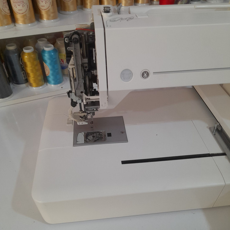 جزئیات سوزن و صفحه کار چرخ گلدوزی Janome 550E