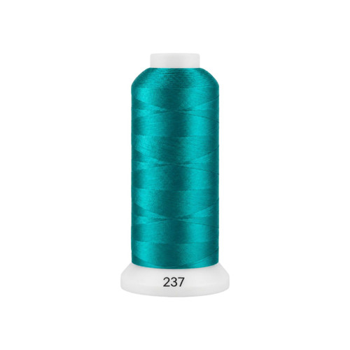 نخ گلدوزی پلیاستر مارکفیل 5000 یارد کد 237 رنگ فیروزهای آبی (Turquoise)