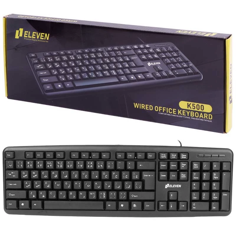 کیبورد سیمی الون ELEVEN K500