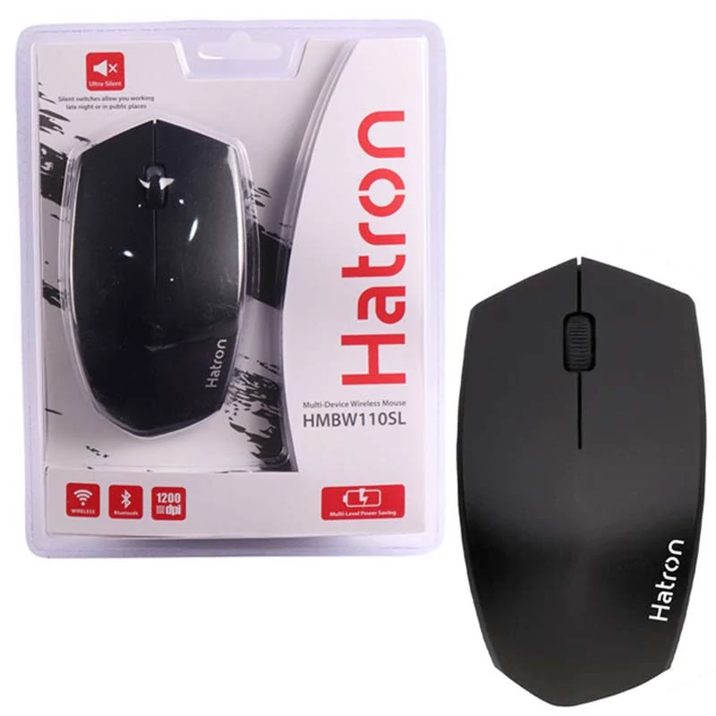 ماوس بی سیم Multi Mode سایلنت هترون Hatron HMBW110SL