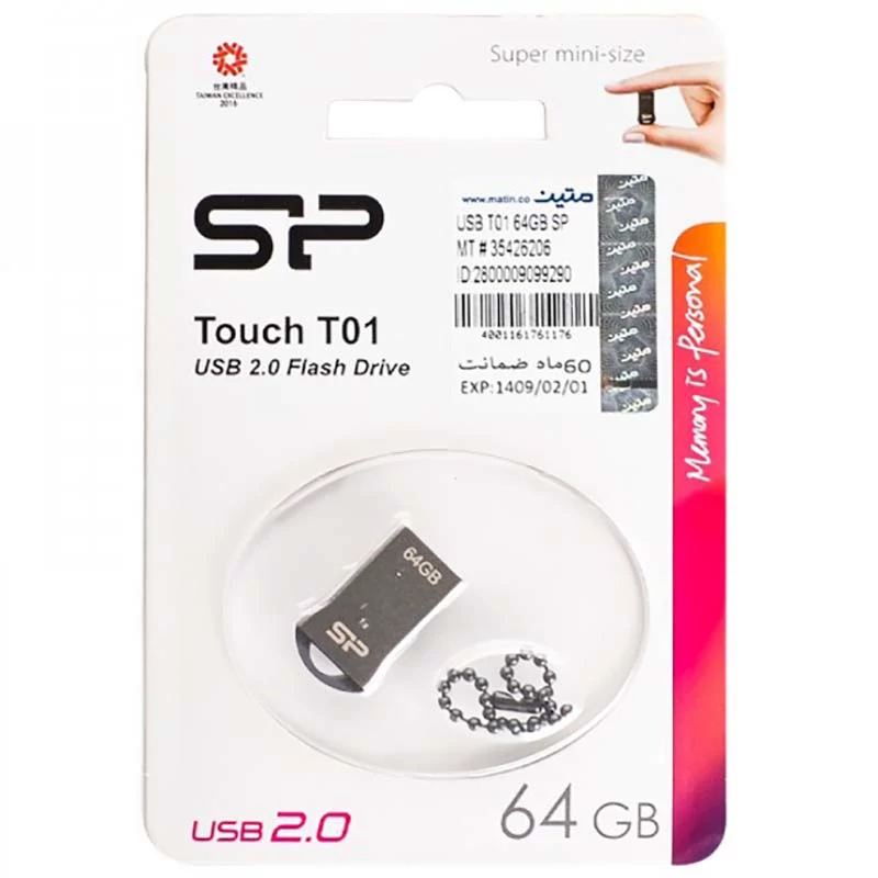 فلش 64 گیگ سیلیکون پاور Silicon Power Touch T01
