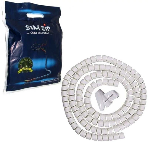 سیم جمع کن 2 متری 22 میلیمتری پک دار سفید