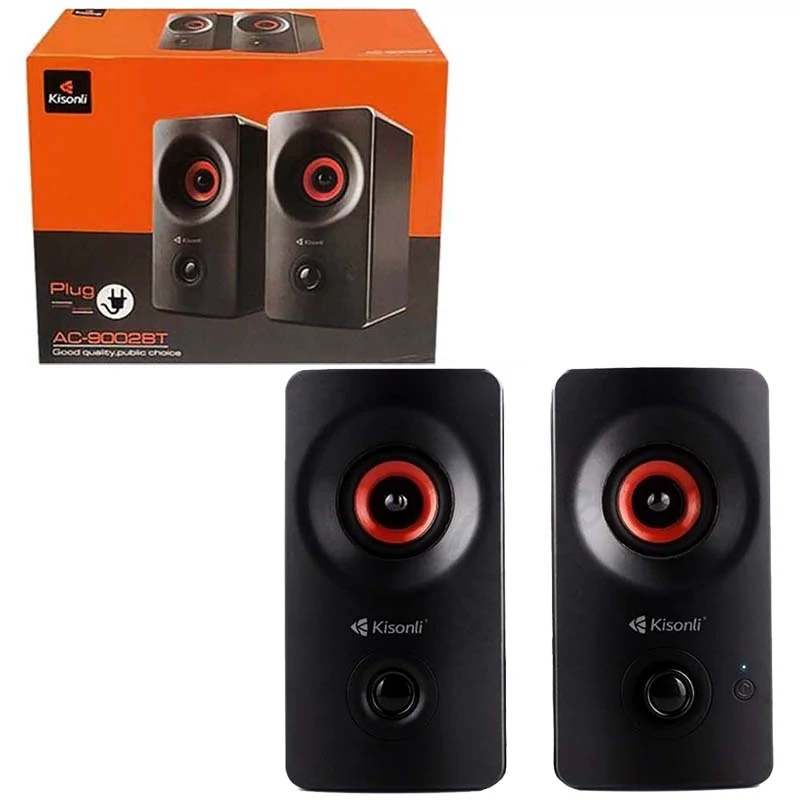 اسپیکر 2 تکه برقی بلوتوثی کیسونلی Kisonli AC-9002BT
