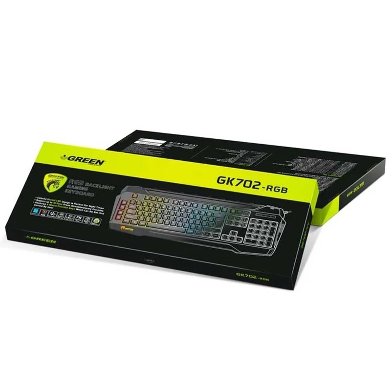 کیبورد گیمینگ گرین Green GK-702-RGB