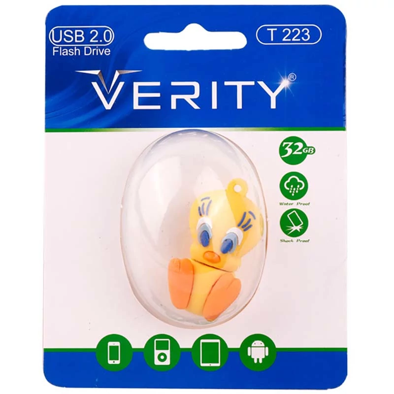 فلش 32 گیگ طرح توییتی وریتی VERITY T223