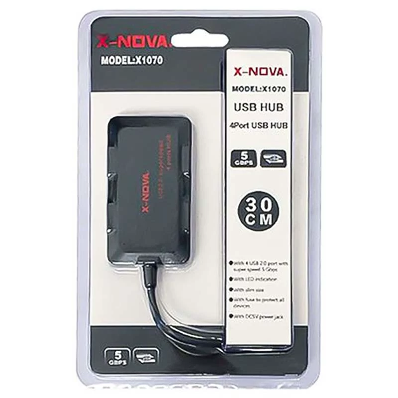 هاب 4 پورت USB2 ایکس نووا X-Nova X1070