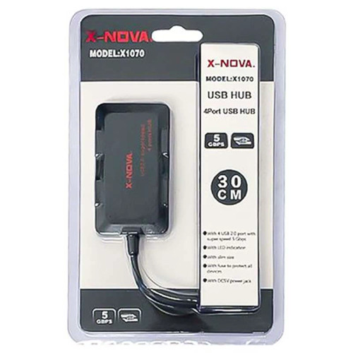 هاب 4 پورت USB2 ایکس نووا X-Nova X1070