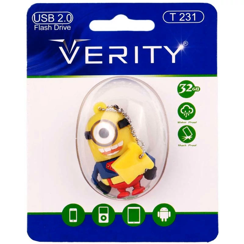 فلش 32 گیگ طرح مینیون وریتی VERITY V231