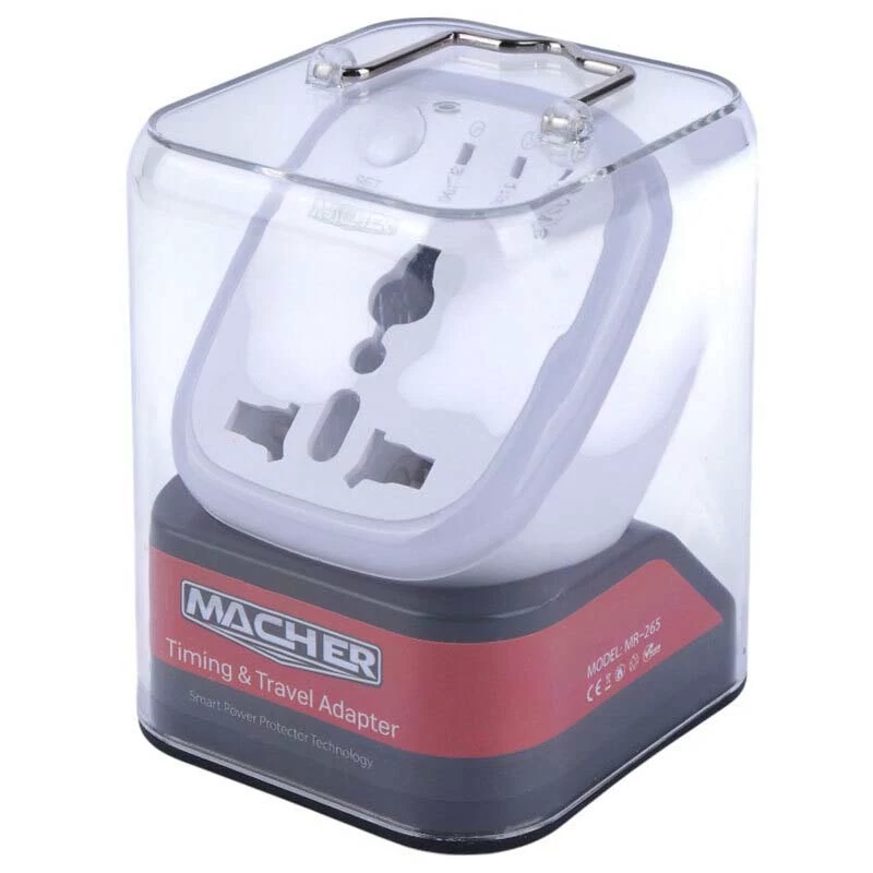 تبدیل 3 به 2 برق تایمر دار مچر MACHER MR-265