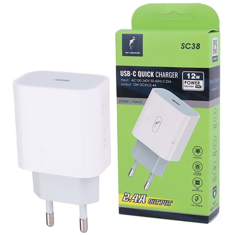 کلگی شارژر 12 وات PD اسکای دلفین Sky Dolphin SC38