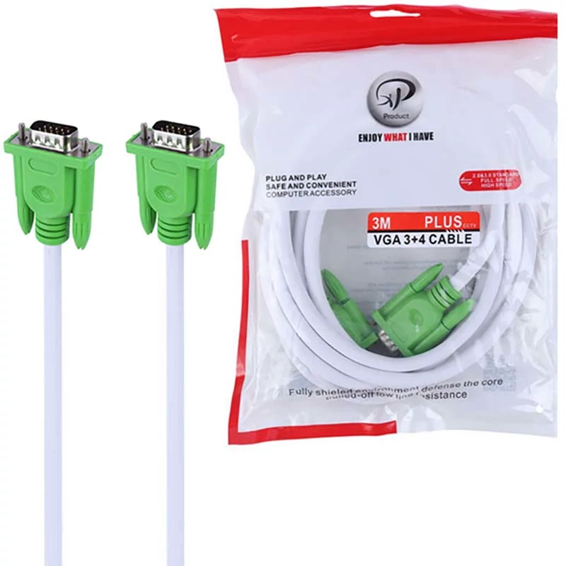 کابل 3 متری VGA 3+4 ایکس پی پلاس XP Plus