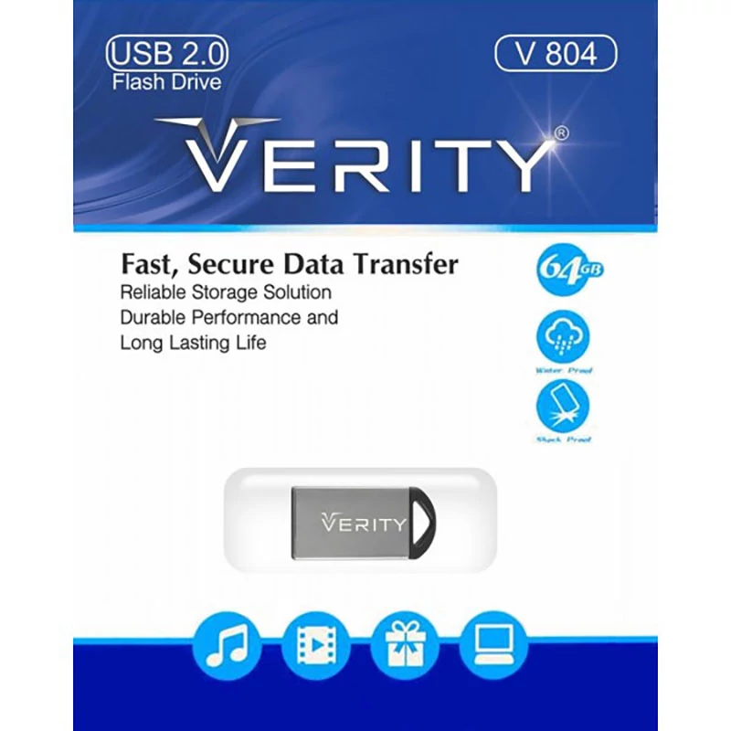 فلش 64 گیگ وریتی VERITY V804