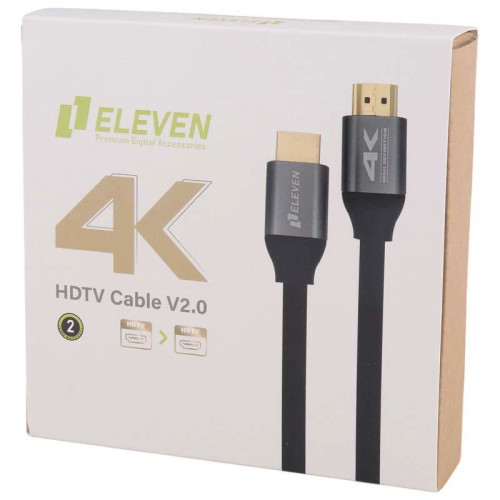 کابل 1.7 متری HDMI 4K الون ELEVEN پک کارتنی