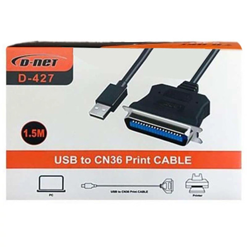 تبدیل USB به پارالل نری دی نت D-NET D-427