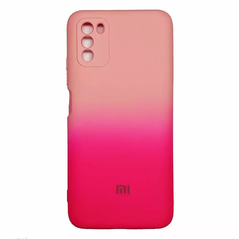 قاب سیلیکونی دو رنگ شیائومی Xiaomi Poco M3 کد 4
