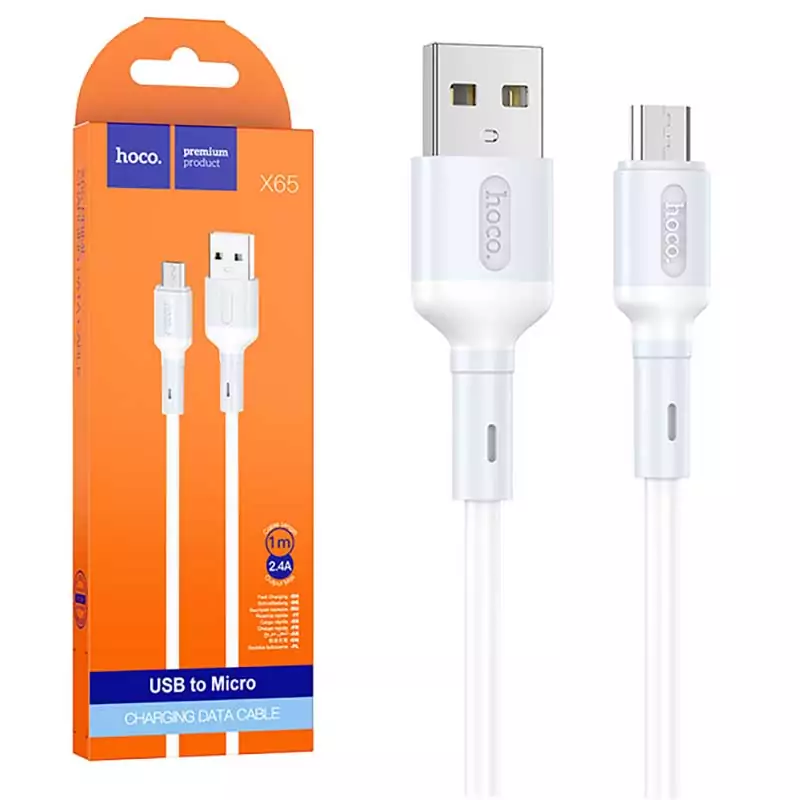 کابل شارژ میکرو Micro USB هوکو HOCO X65