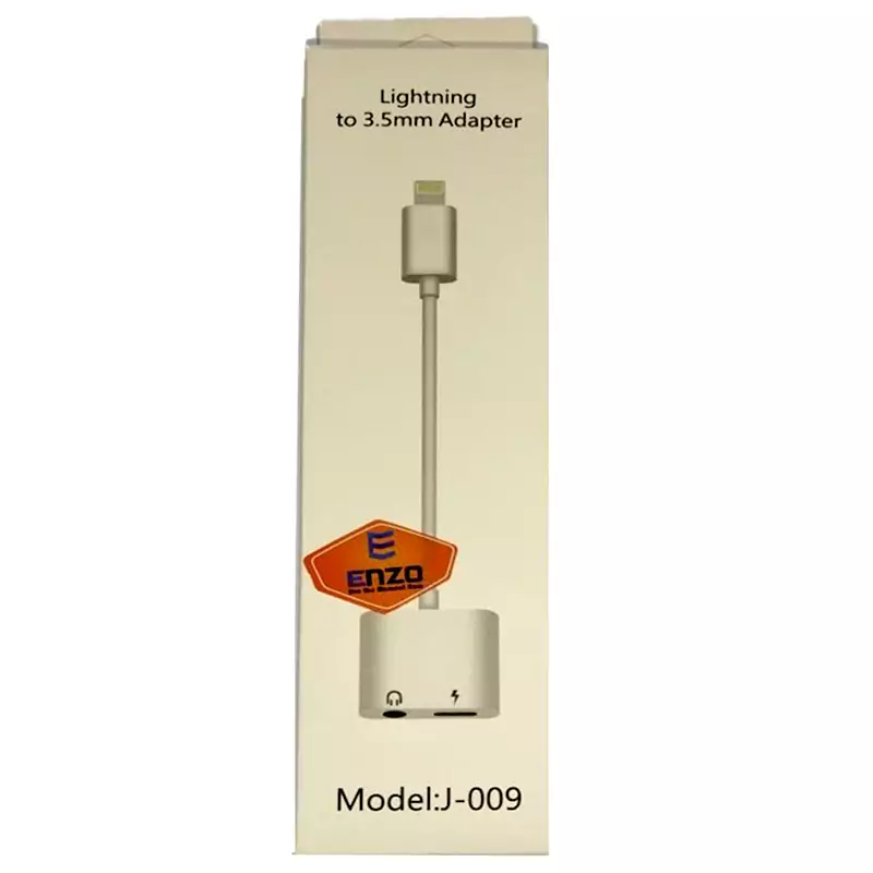 تبدیل Iphone To AUX + Lightning J-009