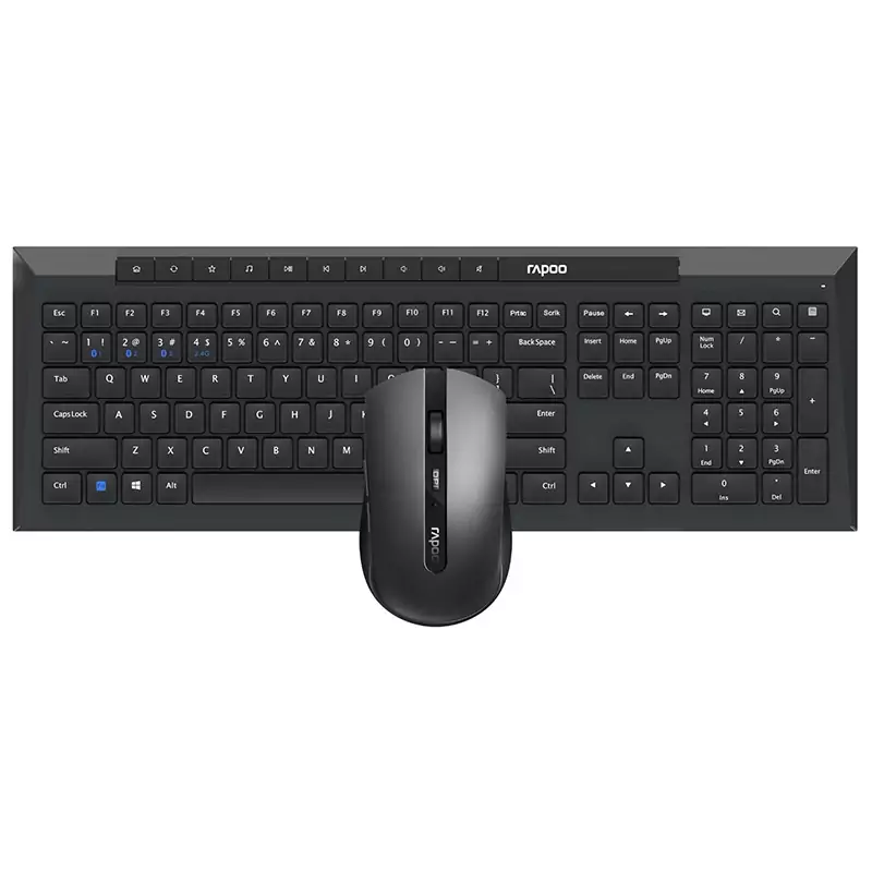 کیبورد و ماوس بی سیم رپو Rapoo 8210M Multi Mode