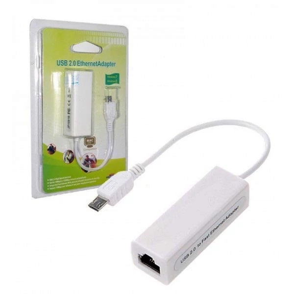 مبدل کارت شبکه USB to LAN پک سبز