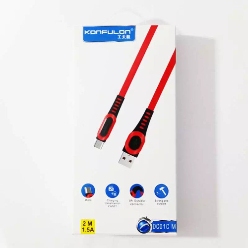 کابل شارژ MicroUSB کانفلون KONFULON DC01CM 2M