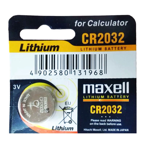 باتری سکه ای 2032 مکسل MAXELL پک آبی