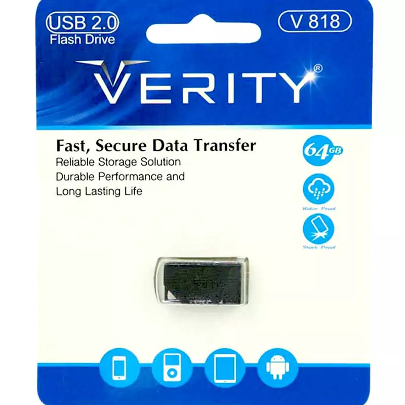 فلش 64 گیگ وریتی VERITY V818