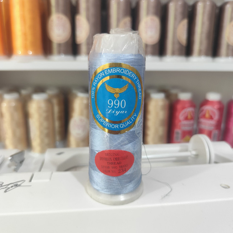 کیفیت نخ ابریشم مصنوعی (Rayon) برای گلدوزی ماشینی