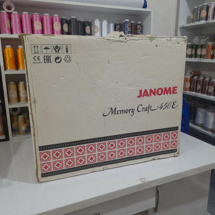 خرید چرخ گلدوزی استوک ژانومه ۴۵۰ با گارانتی سلامت
