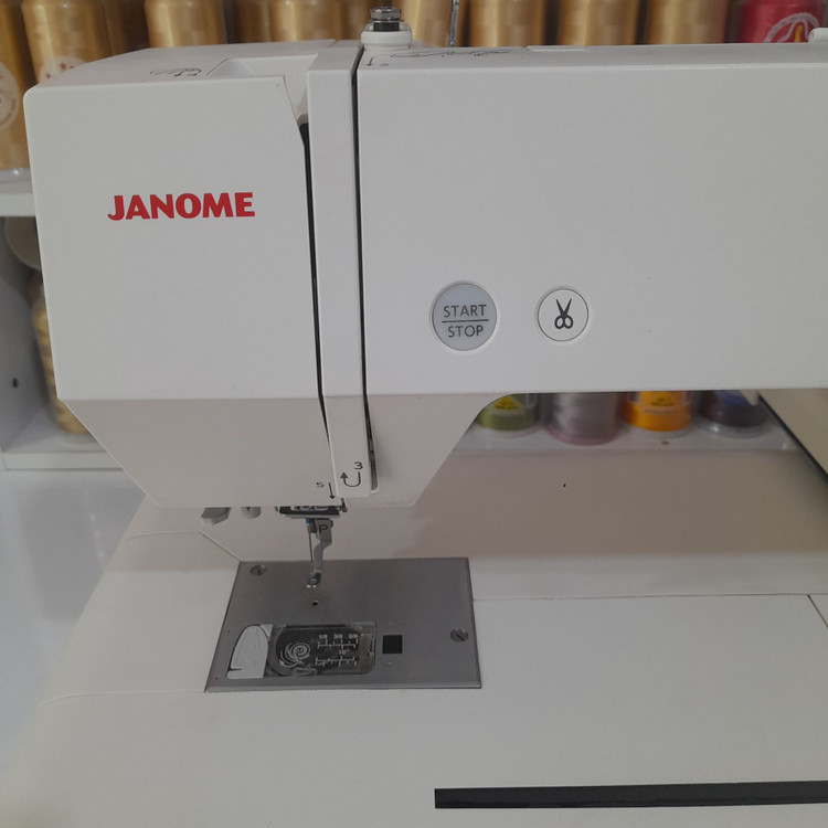 صفحه نمایش رنگی چرخ گلدوزی ژانومه 450