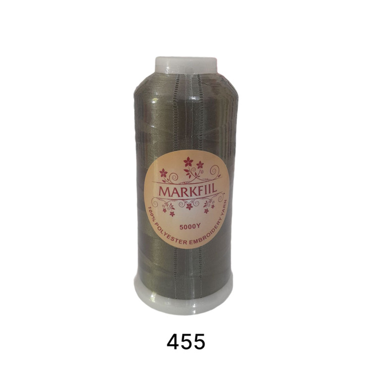 نخ-چرخ-گلدوزی-ژانومه-مارکفیل-سبز-خاکی-روشن