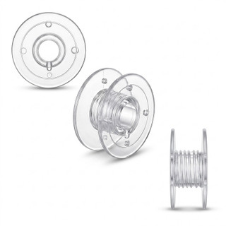 ماسوره پلاستیکی رزوه دار چرخ گلدوزی ژانومه Bobbin مخصوص دستگاه های گلدوزی Janome