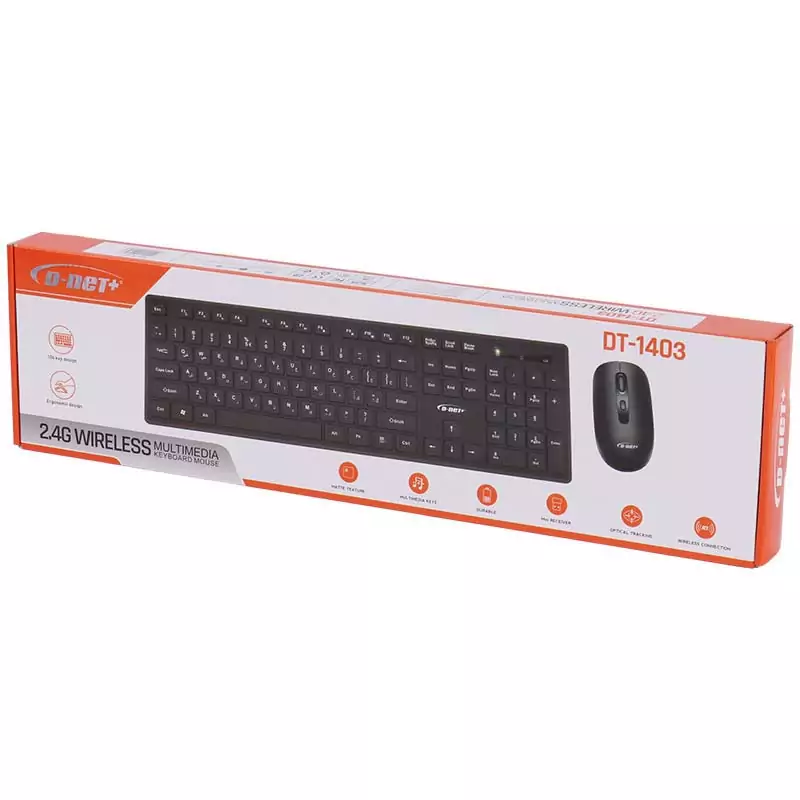 کیبورد و ماوس بی سیم دی نت D-NET DT-1403