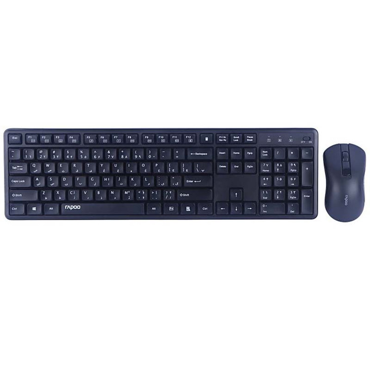 کیبورد و ماوس بی سیم رپو Rapoo X2100