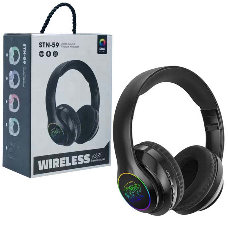هدست بلوتوثی RGB دار مدل STN-59