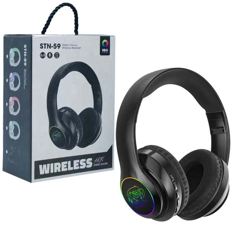 هدست بلوتوثی RGB دار مدل STN-59