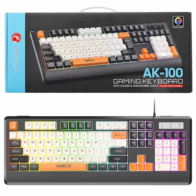 کیبورد گیمینگ آیمایس iMICE AK-100