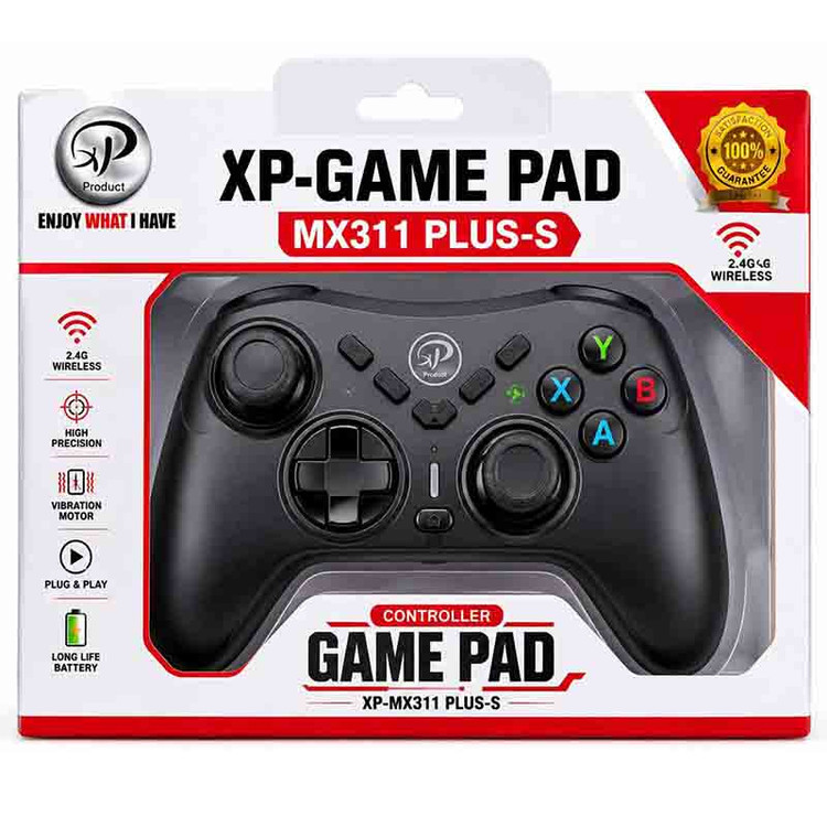 دسته بازی بی سیم تک شوک دار ایکس پی XP-MX311-PLUS