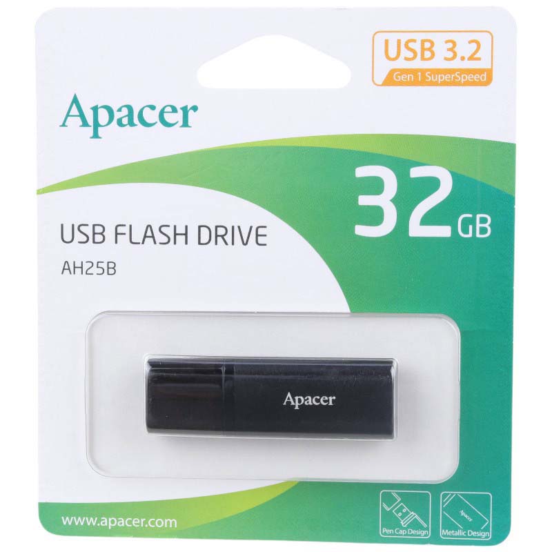 فلش 32 گیگ USB3.2 اپیسر Apacer AH25B