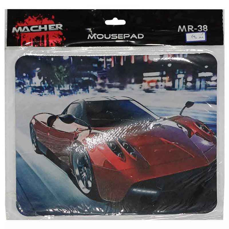 پد ماوس گیمینگ مچر MACHER MR-38 طرح ماشین کد 490
