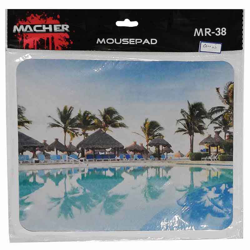 پد ماوس گیمینگ مچر MACHER MR-38 طرح کلبه های ساحلی کد 500