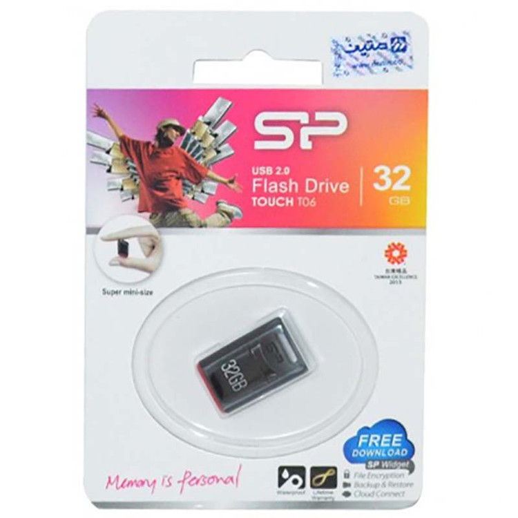 فلش 32 گیگ سیلیکون پاور Silicon Power Touch T06