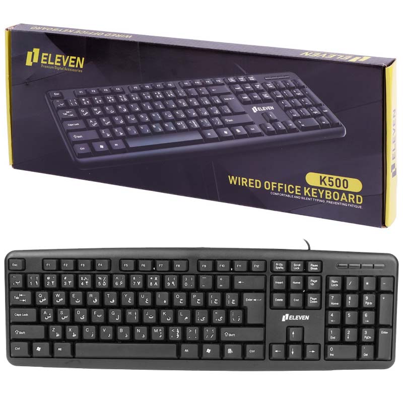 کیبورد سیمی الون ELEVEN K500