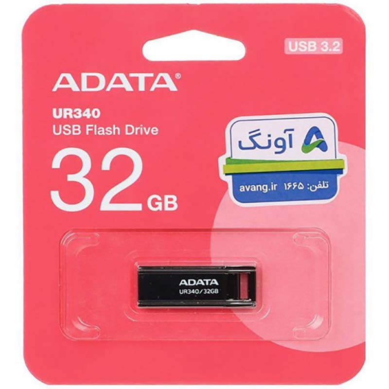فلش 32 گیگ USB3.2 ای دیتا ADATA UR340
